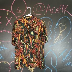 Floral zara button up